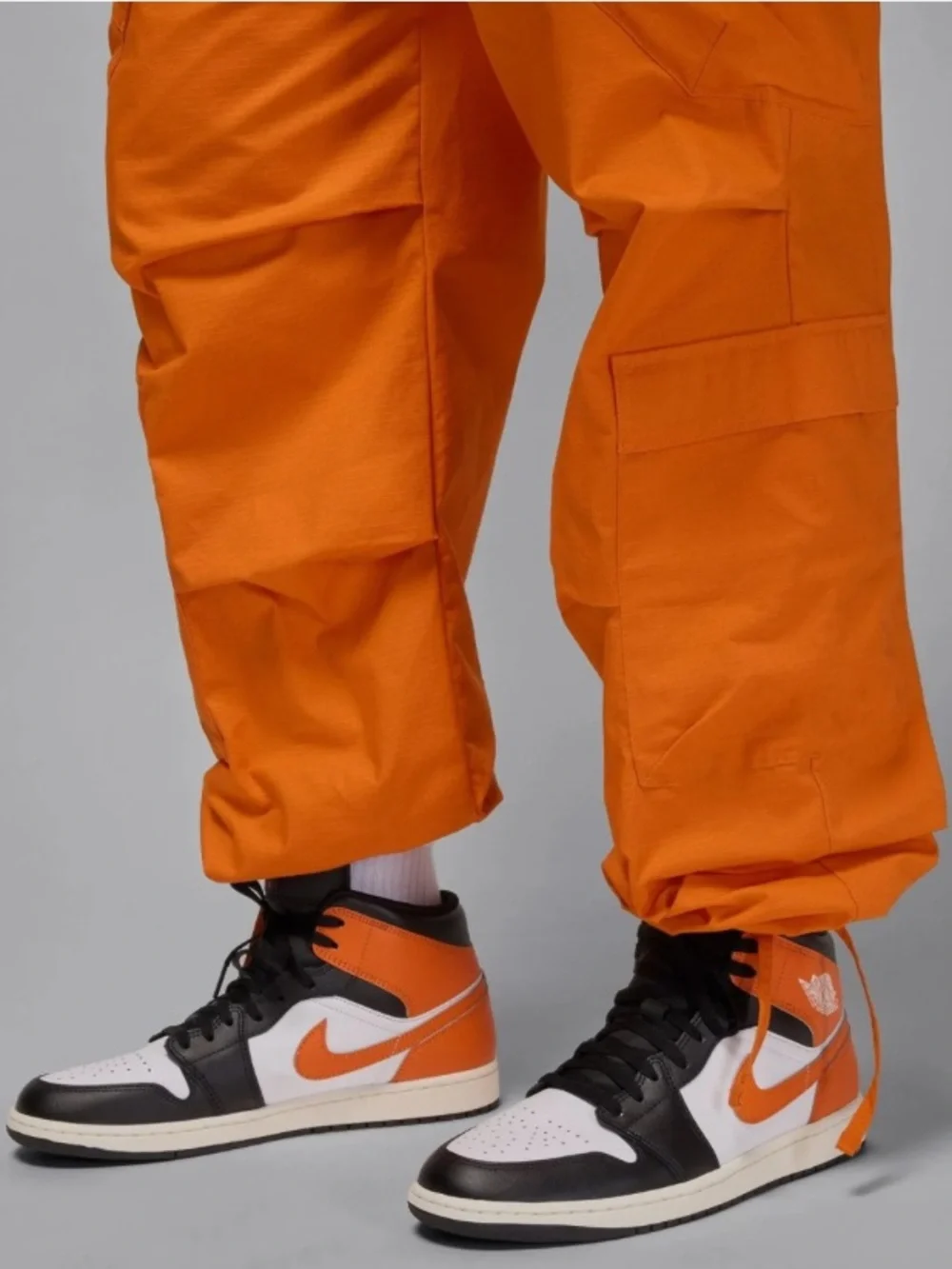 🆕 Nike Air Jordan Men's Utility Cargo FLIGHT Pants Joggers HV0530-805  NWT - Picture 3 of 13